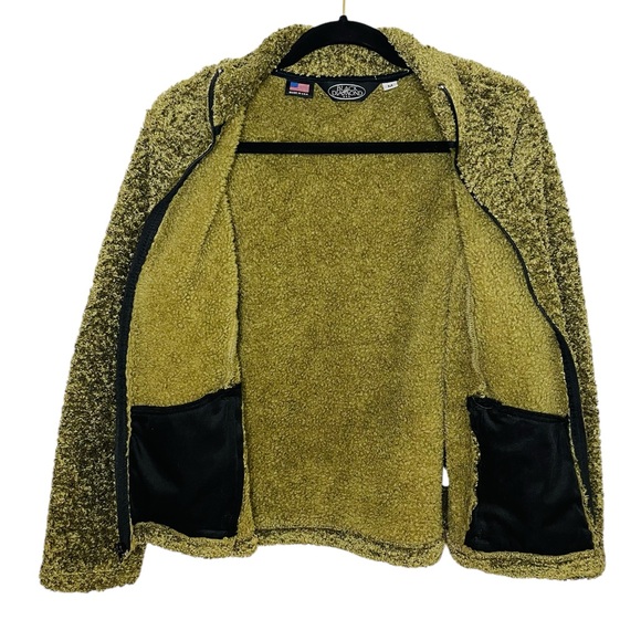 Black Diamond Sherpa Jacket in Olive green Size Medium - Picture 3 of 4